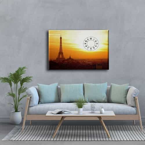 9854_3 Paris Saatli Tablo