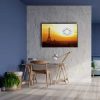 9854_5 Paris Saatli Tablo