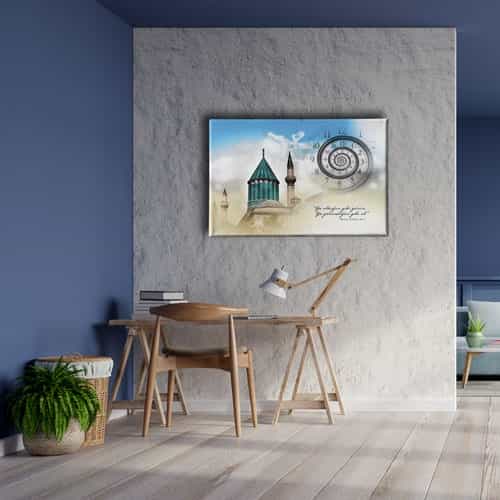 9862_5 Mevlana Saatli Tablo