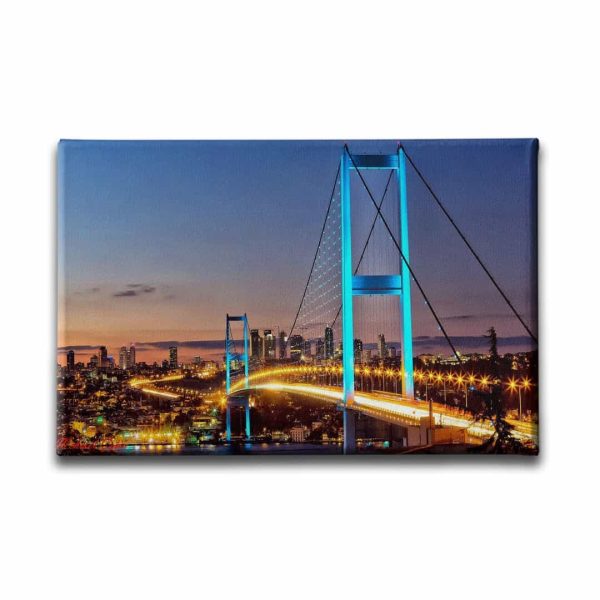 9890_1 Istanbul Koprusu Canvas Tablo