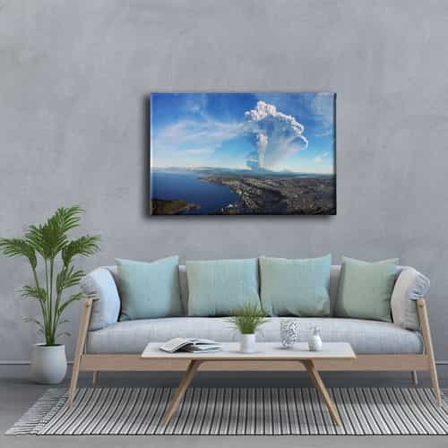 Sehir - Gokyuzu Canvas Tablo