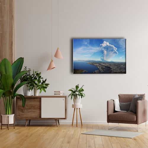 Sehir - Gokyuzu Canvas Tablo
