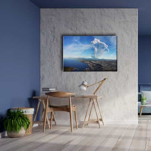 Sehir - Gokyuzu Canvas Tablo