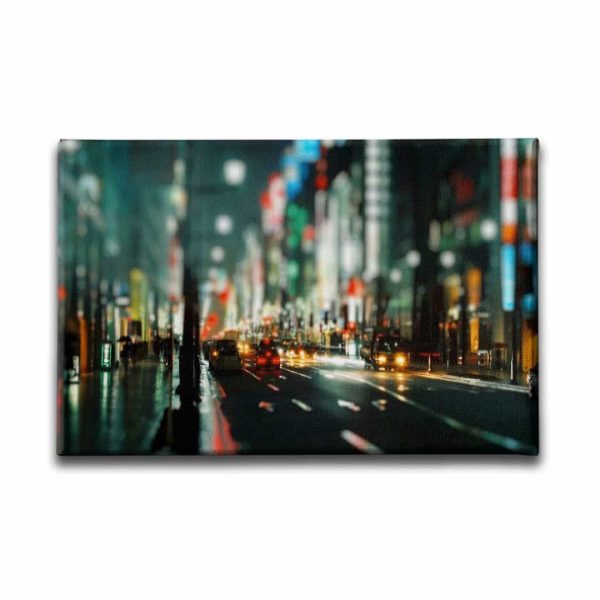 9897_1 City - Cadde Canvas Tablo