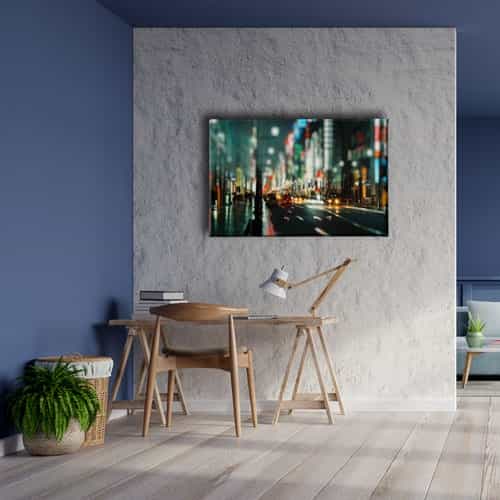 9897_5 City - Cadde Canvas Tablo