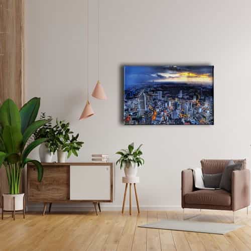 9902_4 City Canvas Tablo