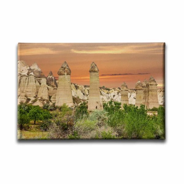 9905_1 Pelee Dagi Canvas Tablo