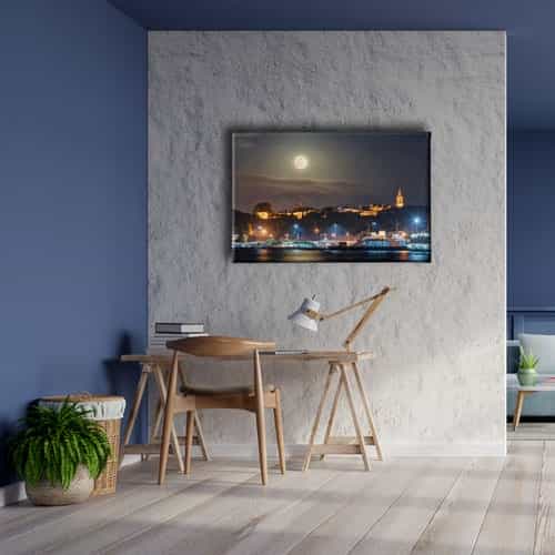9906_5 Istanbul City Canvas Tablo