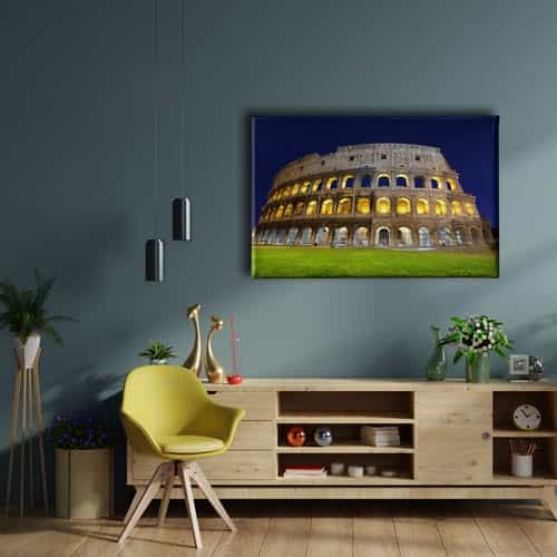 9908_2 Kolezyum Canvas Tablo