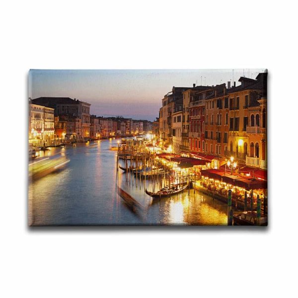 9910_1 Venedik Buyuk Kanal Canvas Tablo