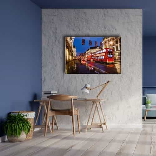 9919_5 Londra City Canvas Tablo