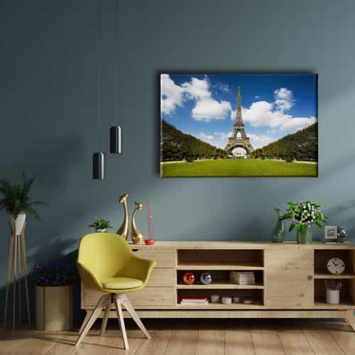 9922_2 Paris Eyfel Kulesi Canvas Tablo