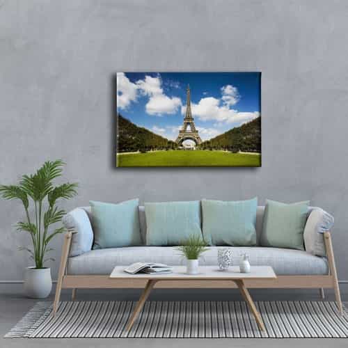 9922_3 Paris Eyfel Kulesi Canvas Tablo
