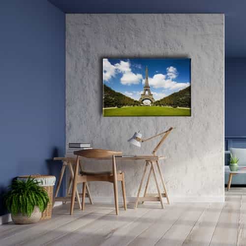 9922_5 Paris Eyfel Kulesi Canvas Tablo
