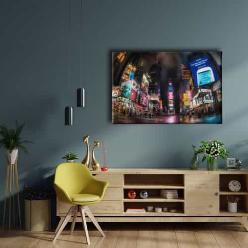 9925_2 New York City Canvas Tablo