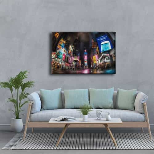 9925_3 New York City Canvas Tablo