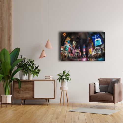 9925_4 New York City Canvas Tablo