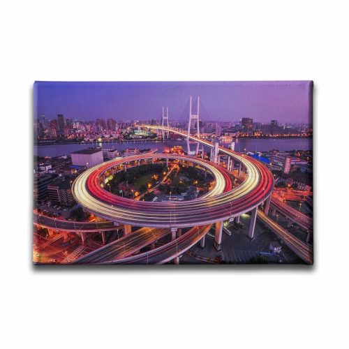 9927_1 Sehir Isiklari Canvas Tablo