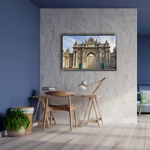 Istanbul Dolmabahce Sarayi Canvas Tablo