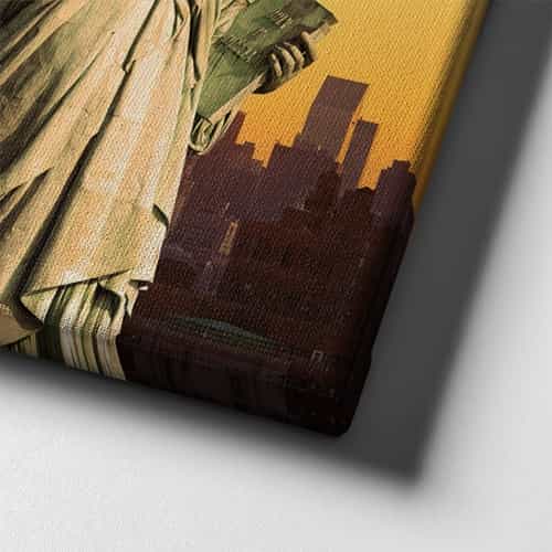 9932_6 Ozgurluk Heykeli Canvas Tablo