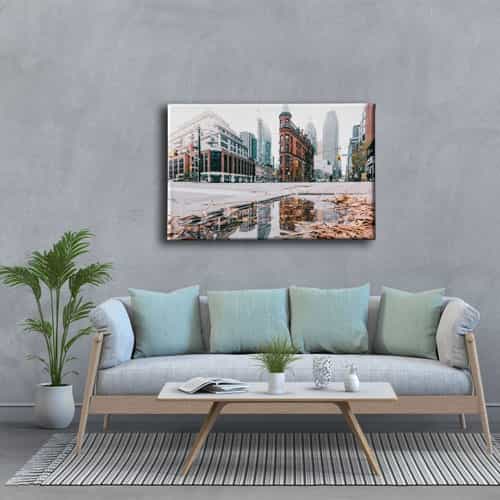9934_3 Flatiron Binasi Canvas Tablo