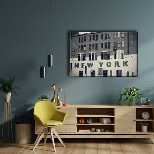 9939_2 New York Hotel Canvas Tablo