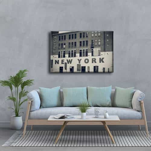 9939_3 New York Hotel Canvas Tablo