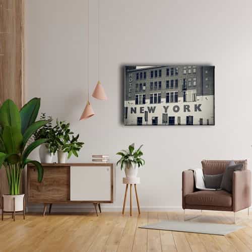 9939_4 New York Hotel Canvas Tablo