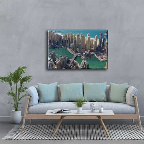 9947_3 Dubai Canvas Tablo
