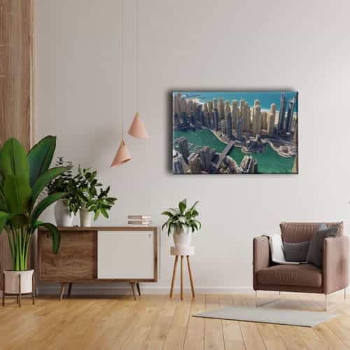 9947_4 Dubai Canvas Tablo