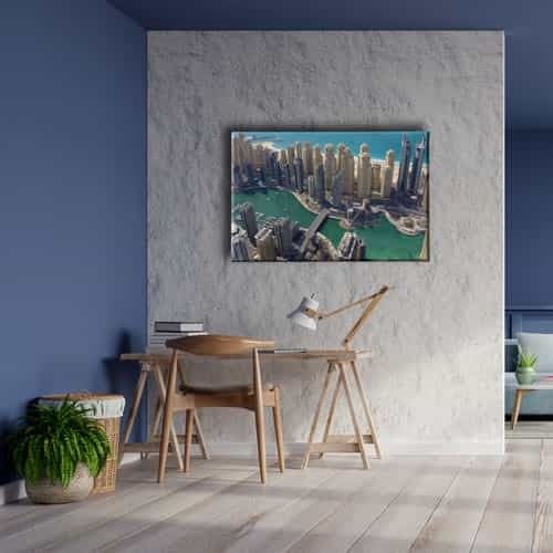 9947_5 Dubai Canvas Tablo